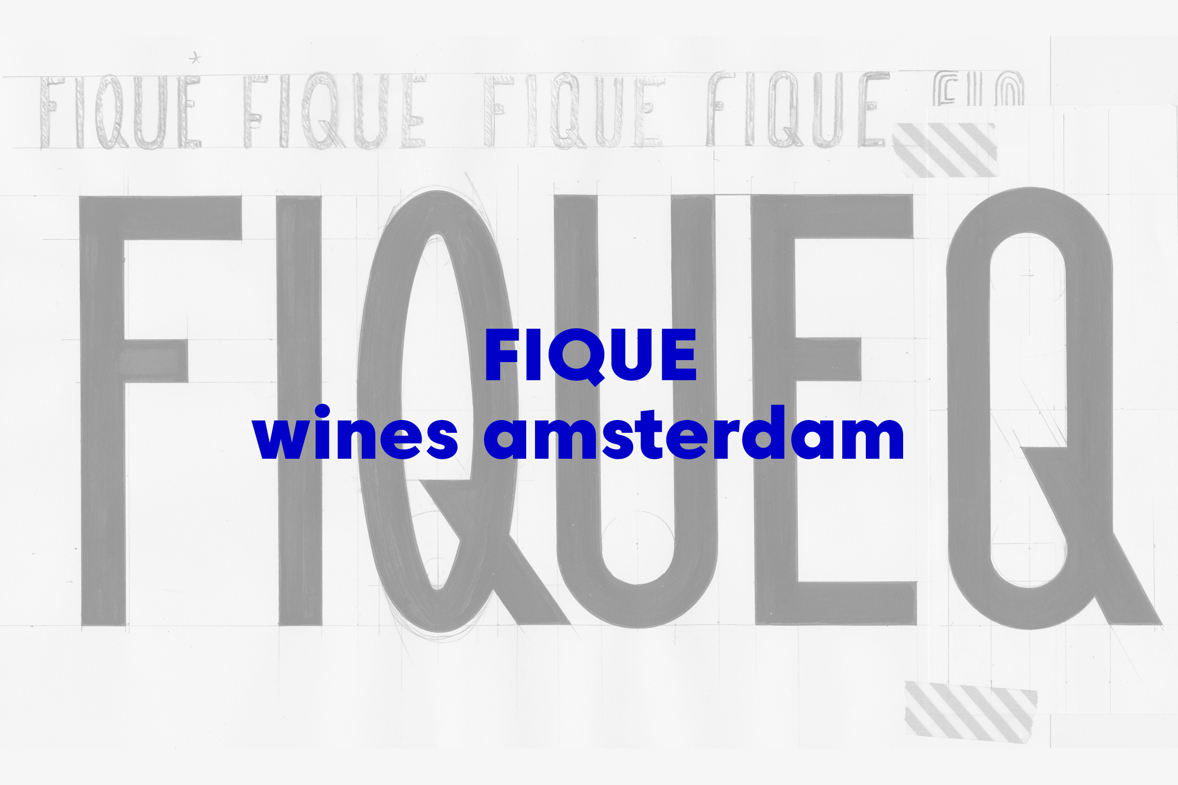 Fique wines Amsterdam